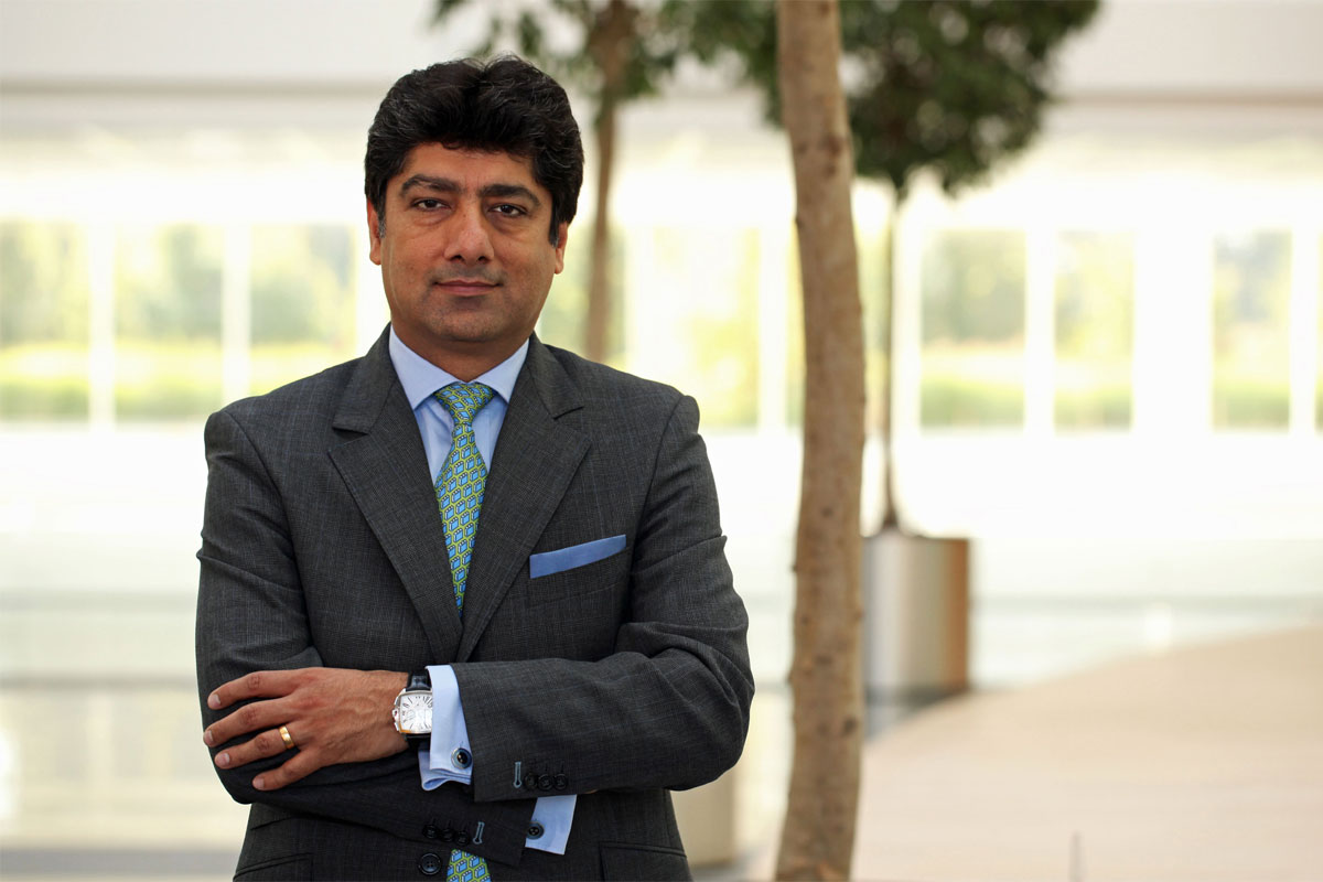 Puneet Chhatwal CEO of Steigenberger Hotels AG. Photograph from the Steigenberger Hotel Group