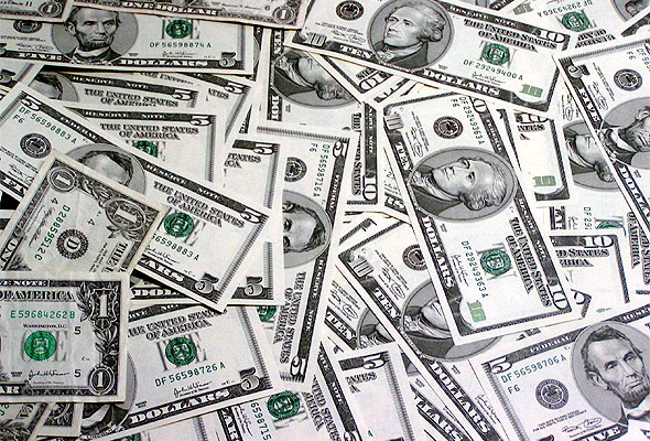 American dollar notes. Photographer: Manuel Dohmen/Wikimedia Commons