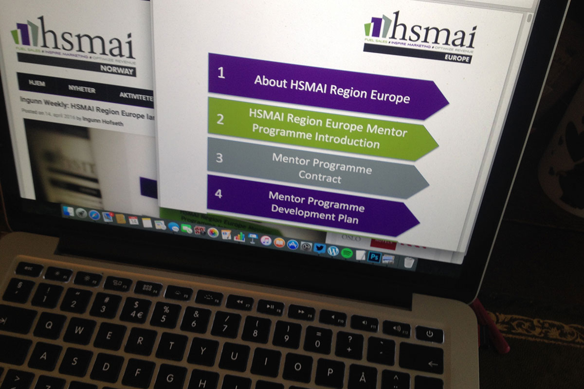 HSMAI Region Europe's Mentor Programme. Photographer: Jarle Petterson