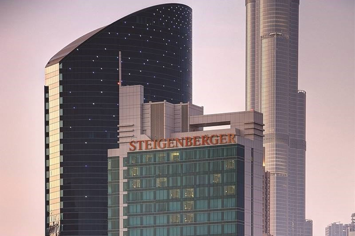 The Steigenberger Dubai hotel. Photo from Steigenberger Hotel Group|Steigenberger Dubai interior. Photo from Steigenberger Hotel Group