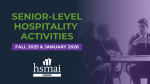 Senior-Level Hospitality Activities – Fall 2025 & January 2026