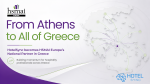 From Athens to All of Greece: HotelSync Becomes HSMAI Europe’s National Partner in Greece