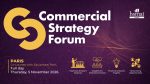BE PART OF OUR FIRST COMMERCIAL STRATEGY FORUM IN PARIS